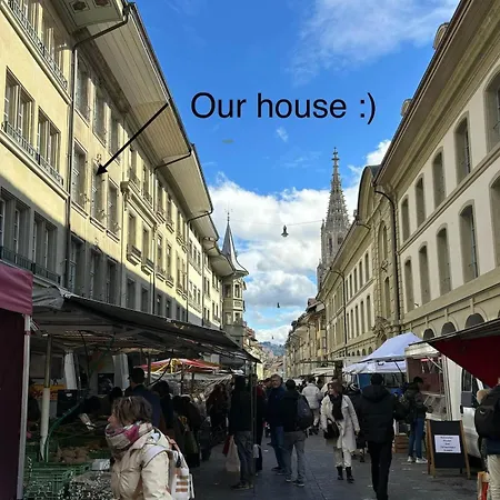 Old Town Gem Comfy Queen Bed & Fast Wifi Lägenhet Bern